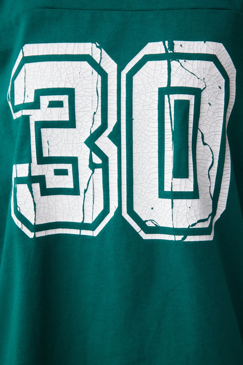 Champion LONG SLEEVE T-SHIRT GRN M