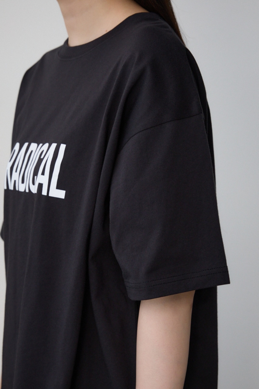 アソートロゴカラーTシャツ BLK M