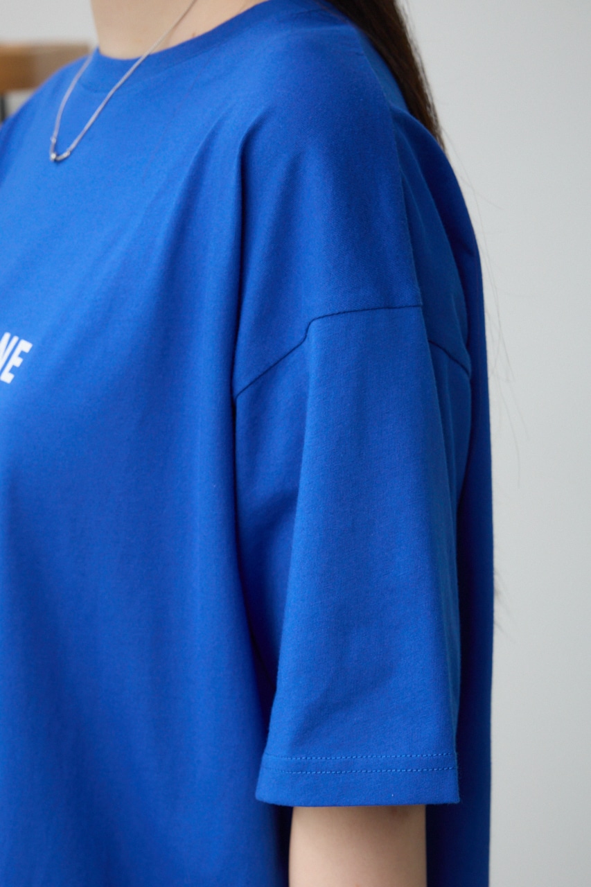 アソートロゴカラーTシャツ BLU M