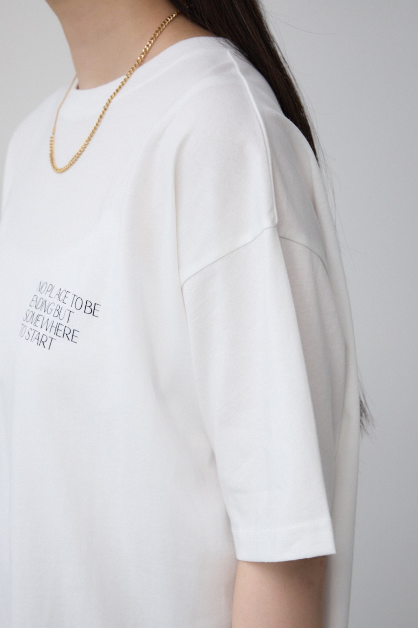 アソートロゴカラーTシャツ WHT M