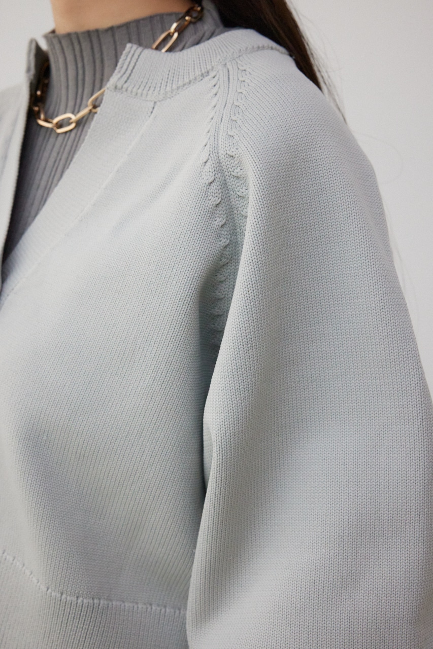 スポンディッシュカーディガン GRY M