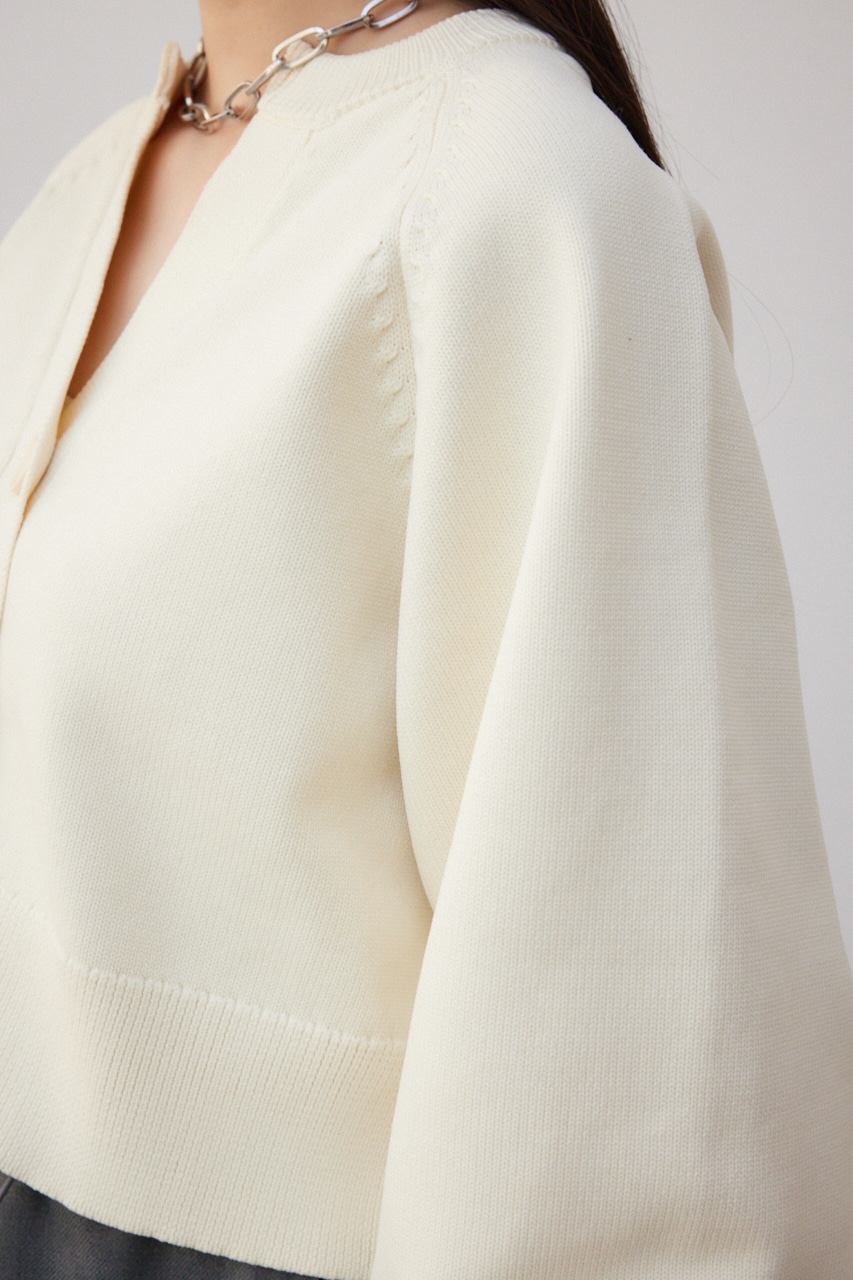 スポンディッシュカーディガン IVOY S