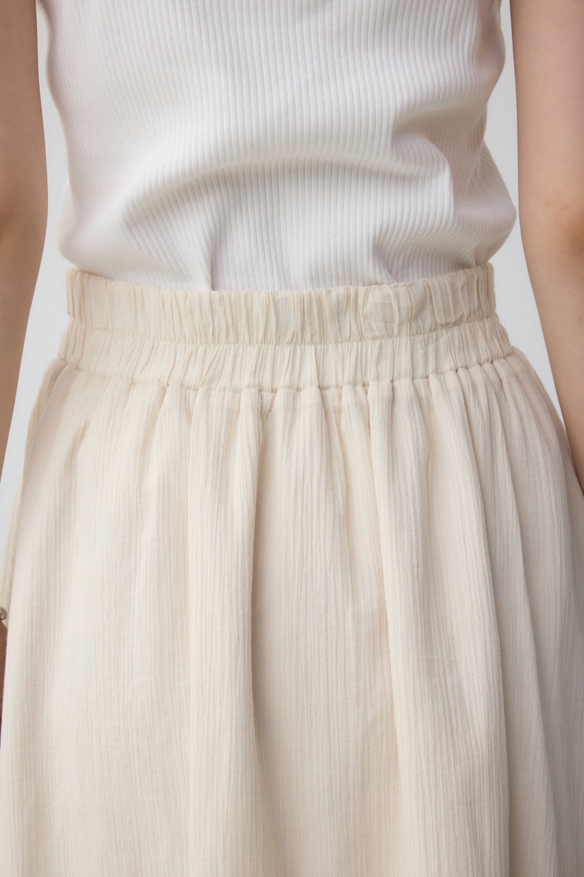 コットンボイルフレアスカート IVOY FREE