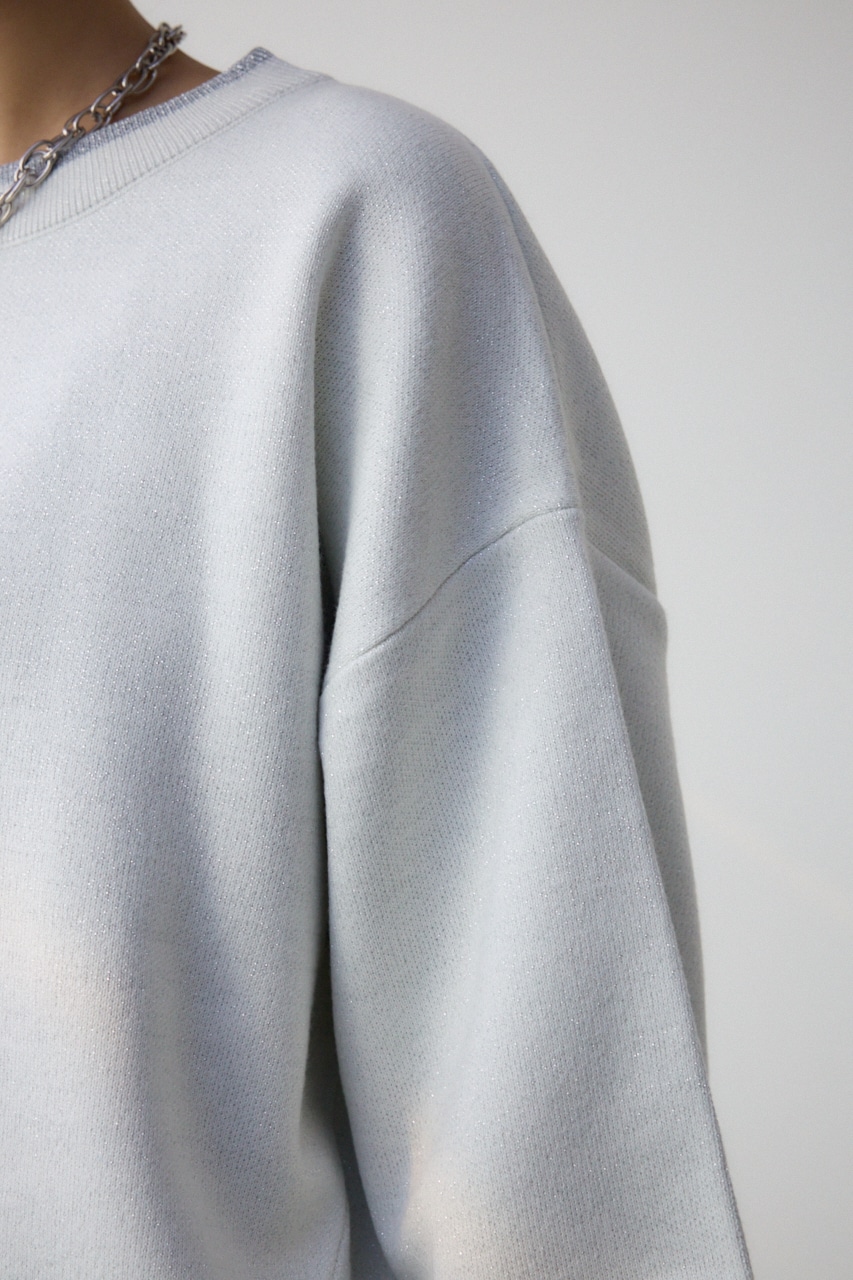 スウェットライクジャガードニット IVOY FREE