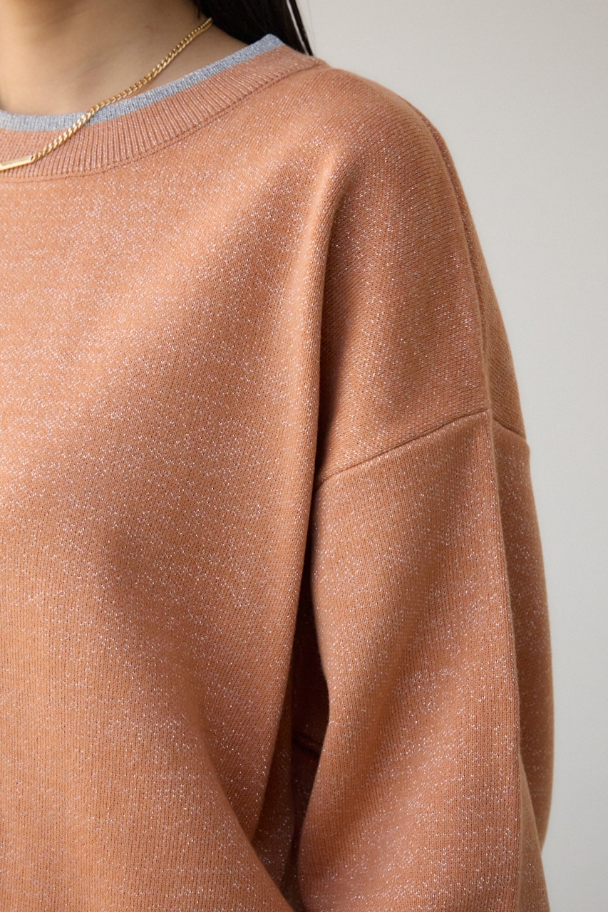 スウェットライクジャガードニット ORG FREE