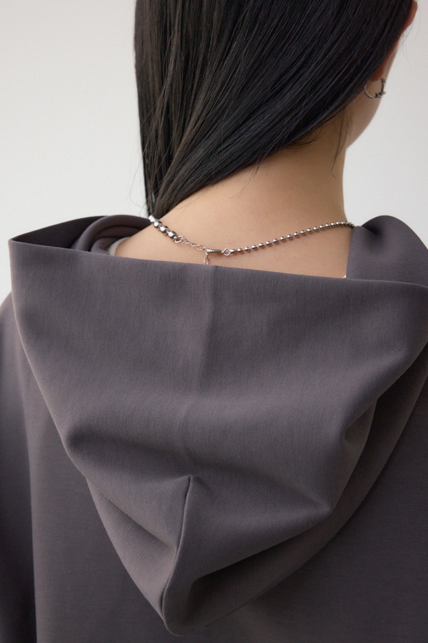 デザインポンチパーカー C.GRY FREE