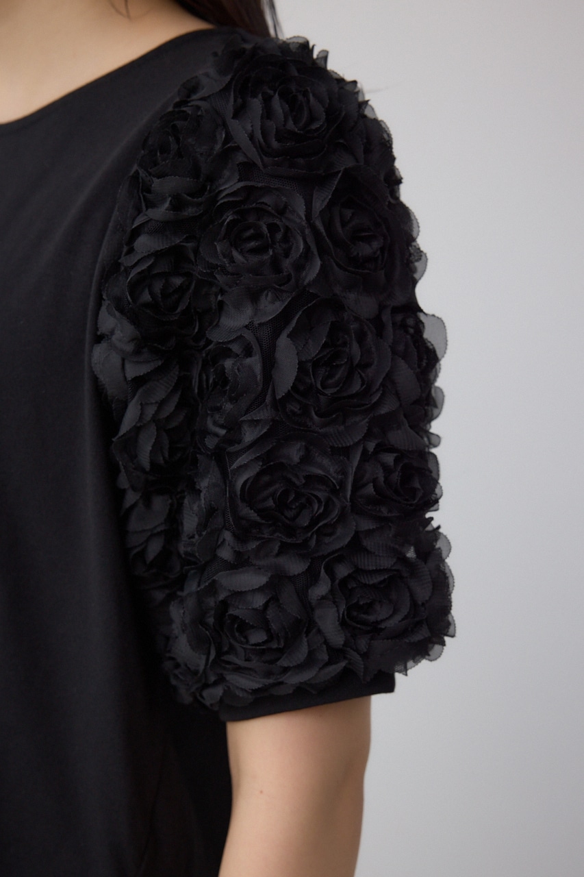 ソデチュールトップス BLK FREE