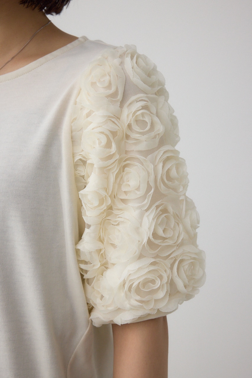 ソデチュールトップス O/WHT FREE