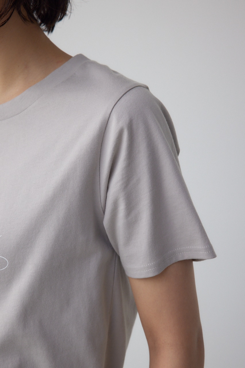 シンプルロゴTシャツ BEG FREE