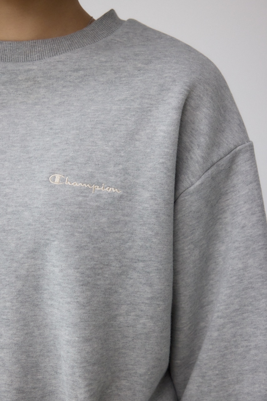 Champion CREW NECK SWEATSHIRT T.GRY M