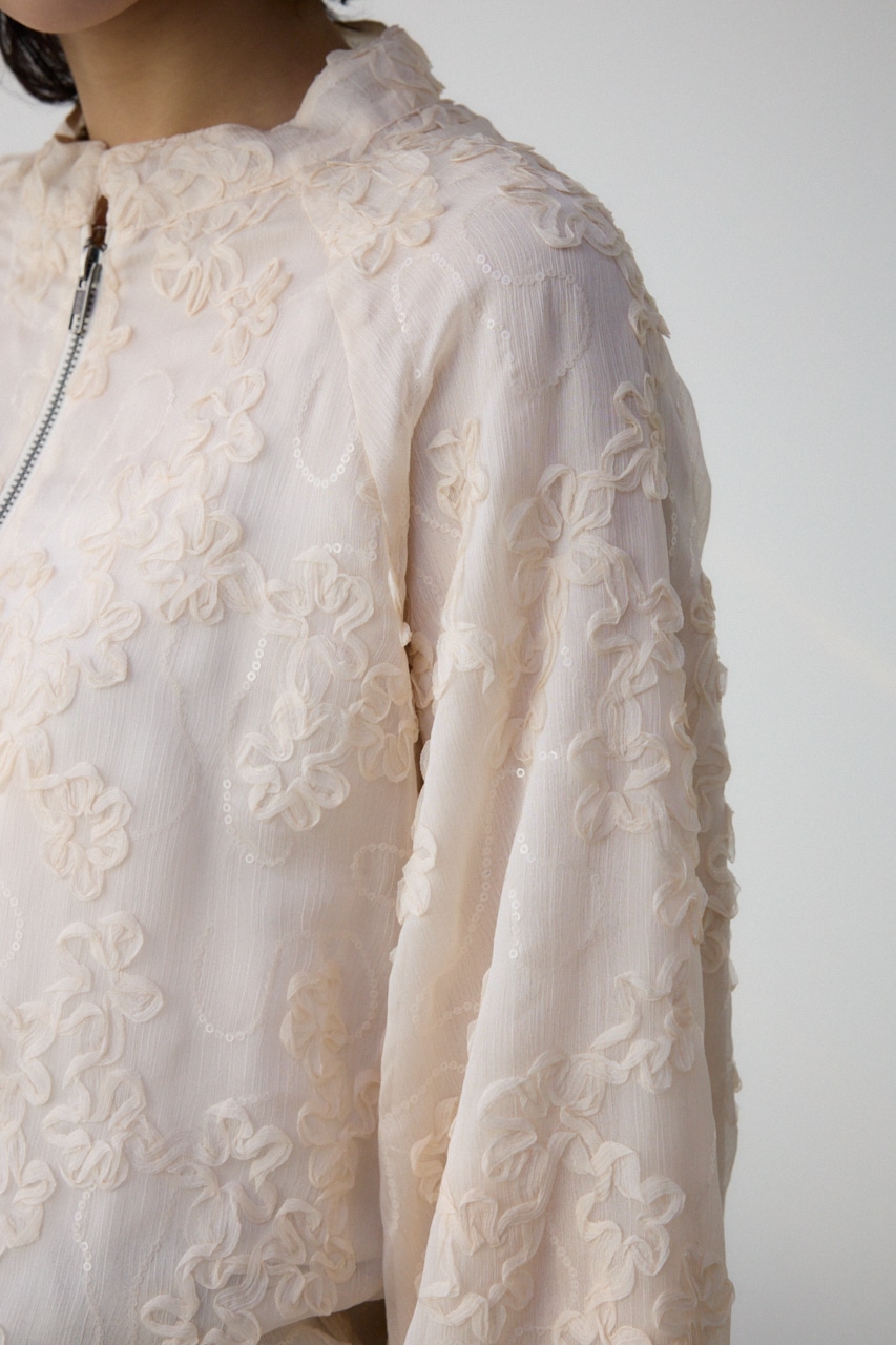 クラフトシアーレースブルゾン IVOY FREE