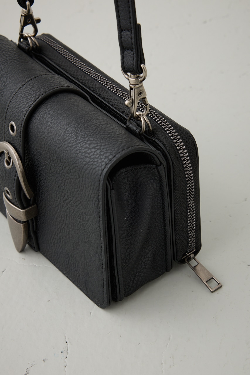 ウエスタンベルトウォレットバッグ BLK FREE