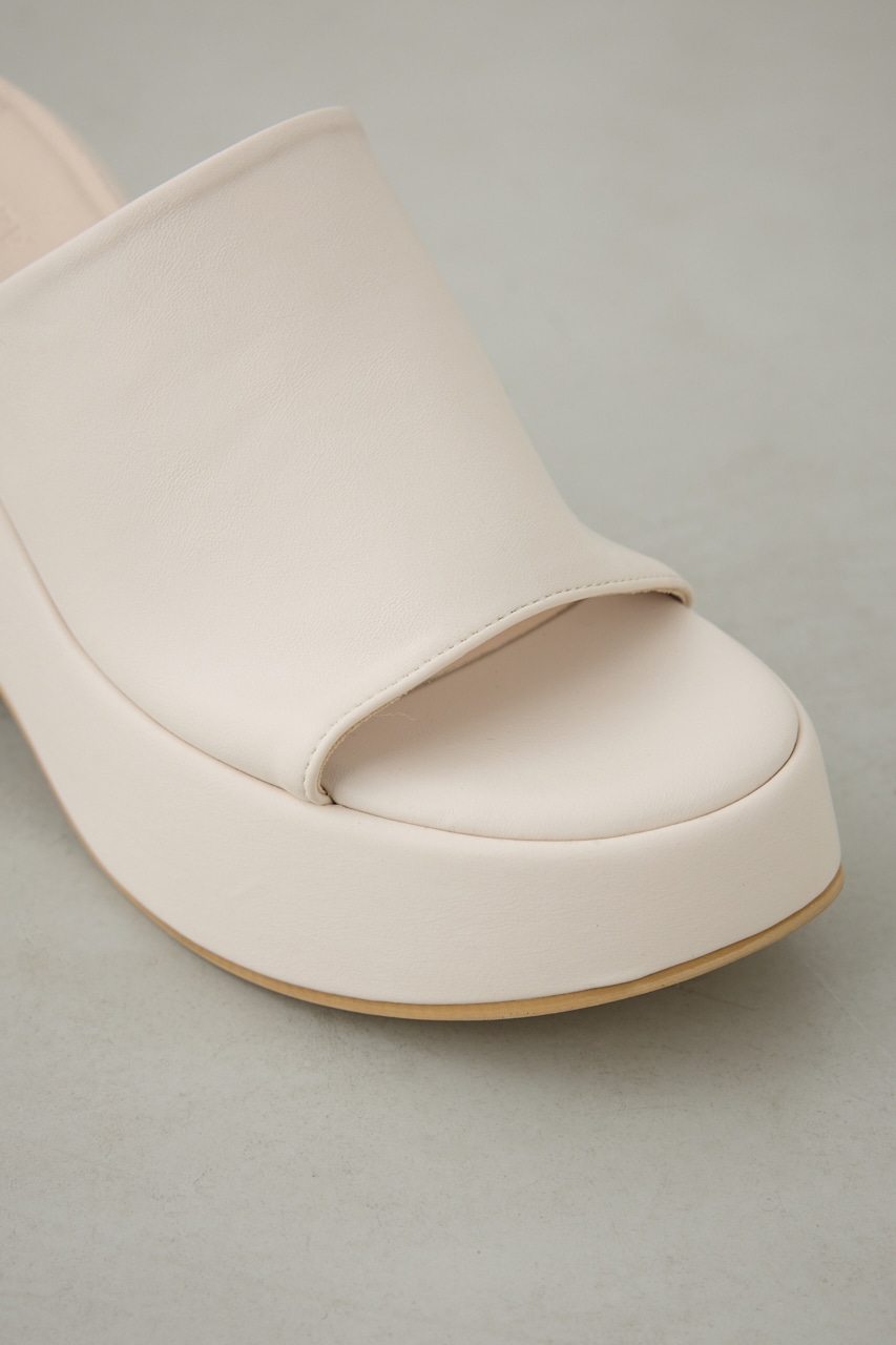 プラットフォームミュールサンダル IVOY S