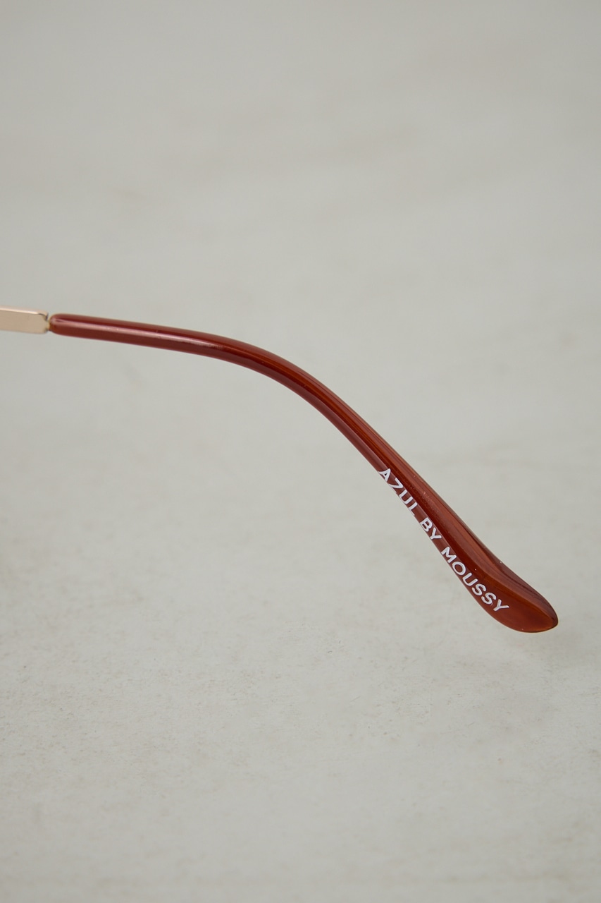 メタルフレームアイウェア BRN FREE