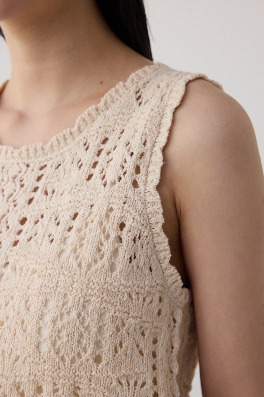 クロシェニットタンク IVOY FREE