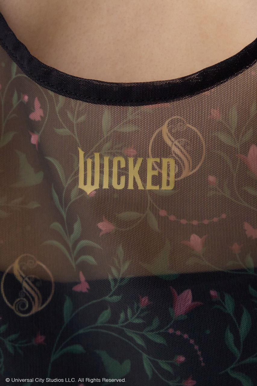 【WICKED×AZUL】アソート柄シアートップス 柄BLK FREE