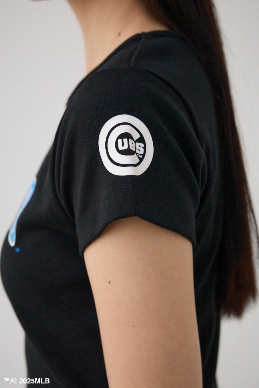 【MLB】コンパクトTEE BLK FREE