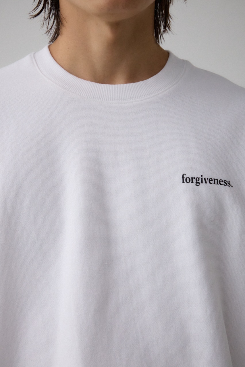 リバースウィーブグラフィックスウェット O/WHT M