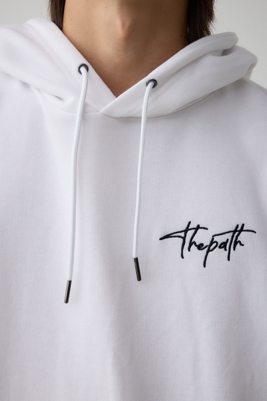 相良刺繍スウェットパーカー WHT FREE