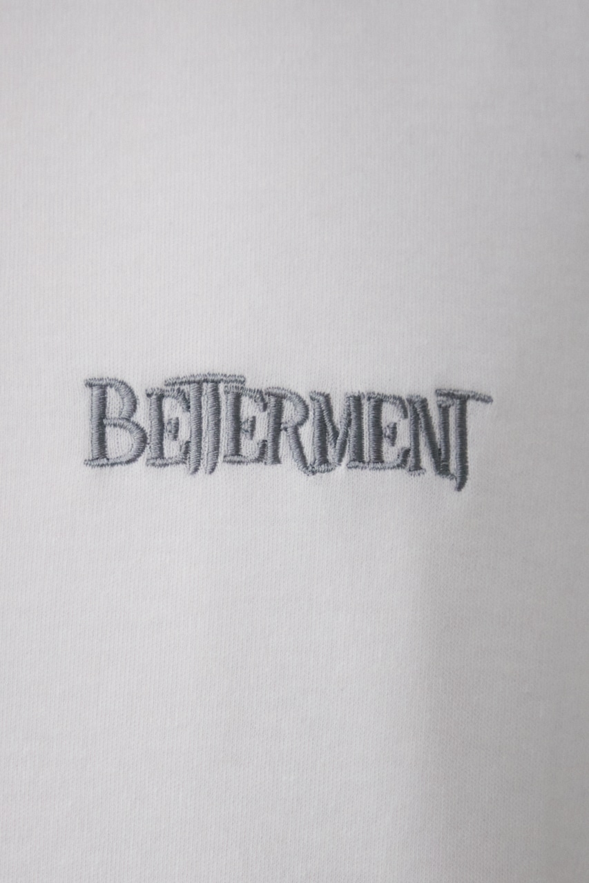 異素材ドッキング刺繍トップス O/WHT FREE