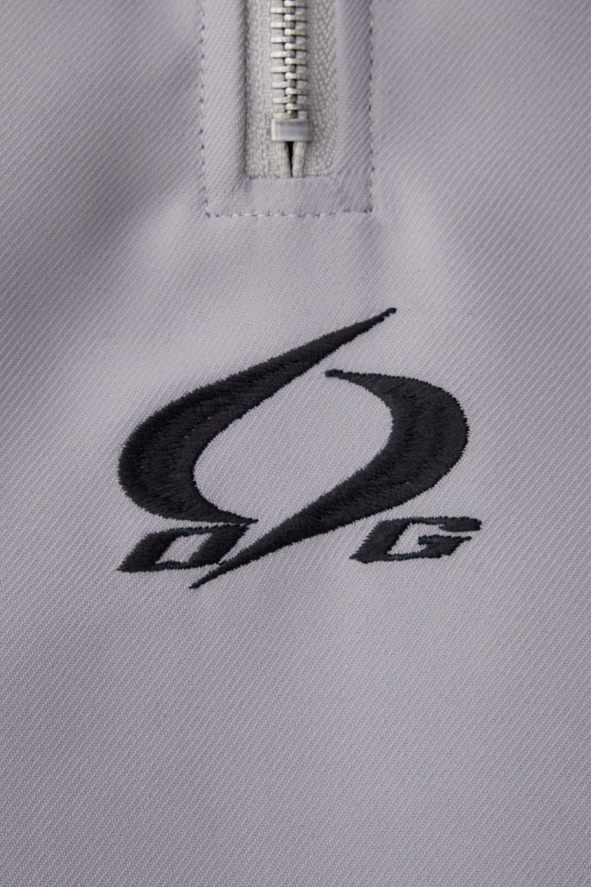 ツイルスタンドハーフジッププルオーバー GRY FREE