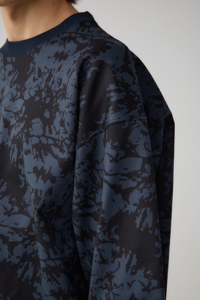 スプラッシュ総柄ビッグトップス 柄BLK FREE