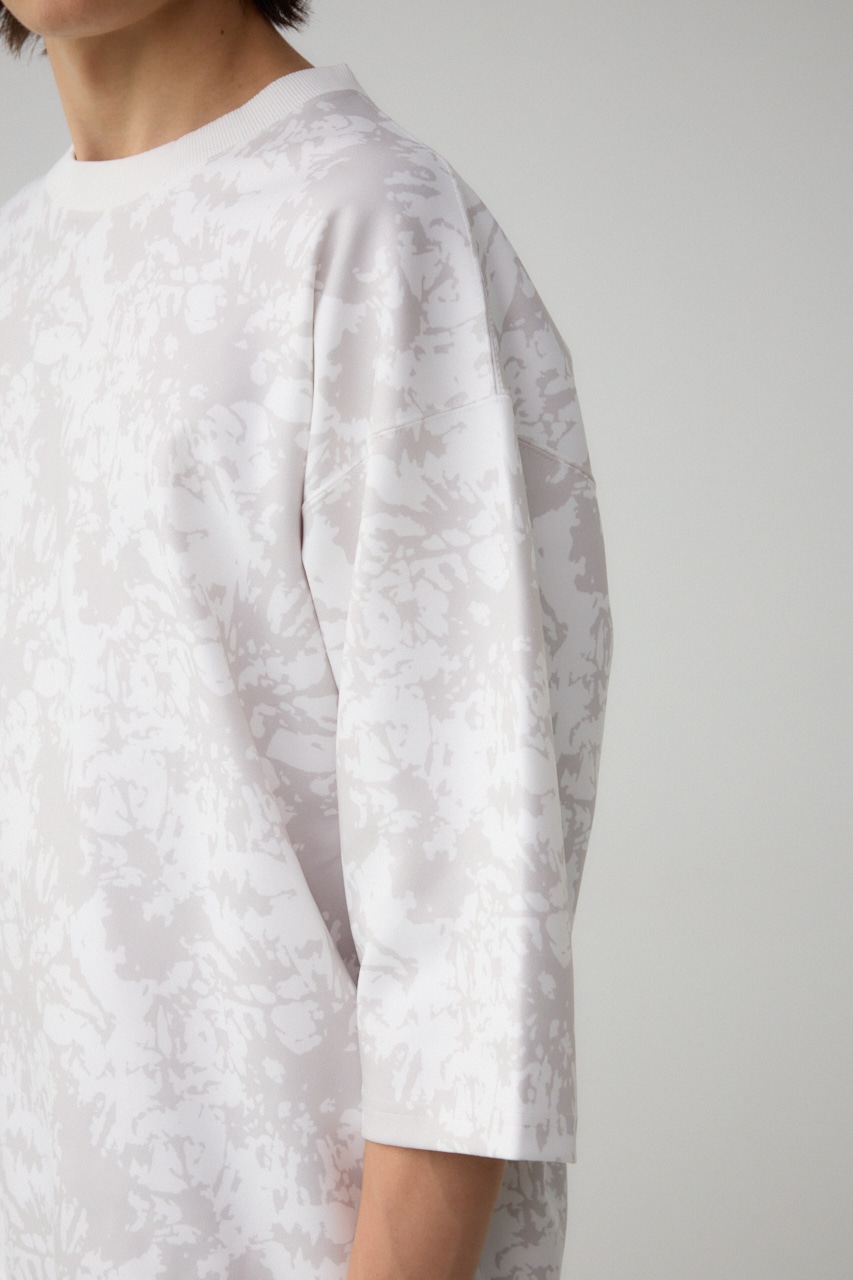 スプラッシュ総柄ビッグトップス 柄WHT FREE