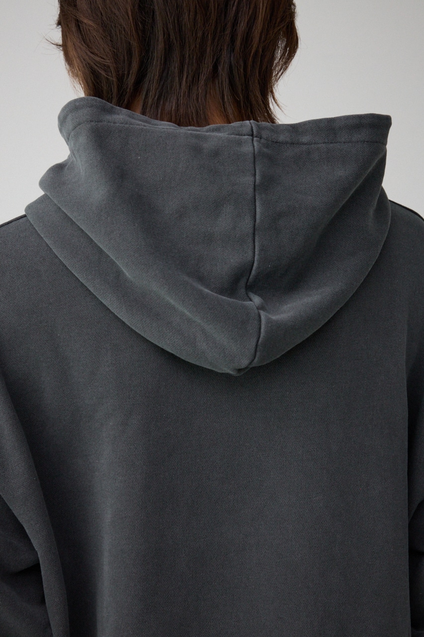 ピグメントフーディースウェット L/BLK FREE