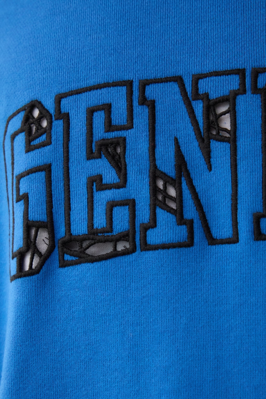 GENERALシアーロゴスウェット BLU FREE