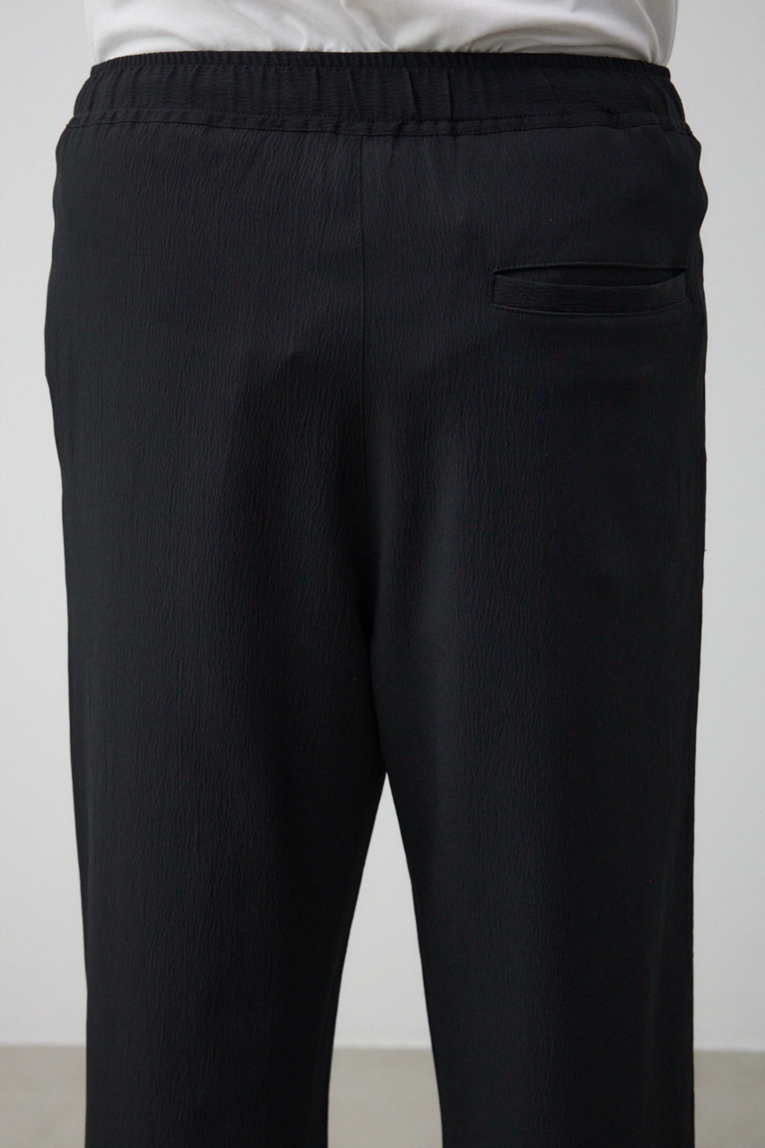 リラックスシルエットパンツ BLK FREE