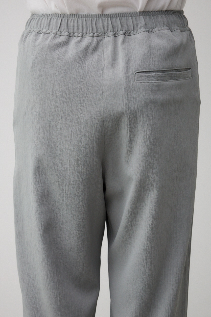 リラックスシルエットパンツ L/GRY FREE