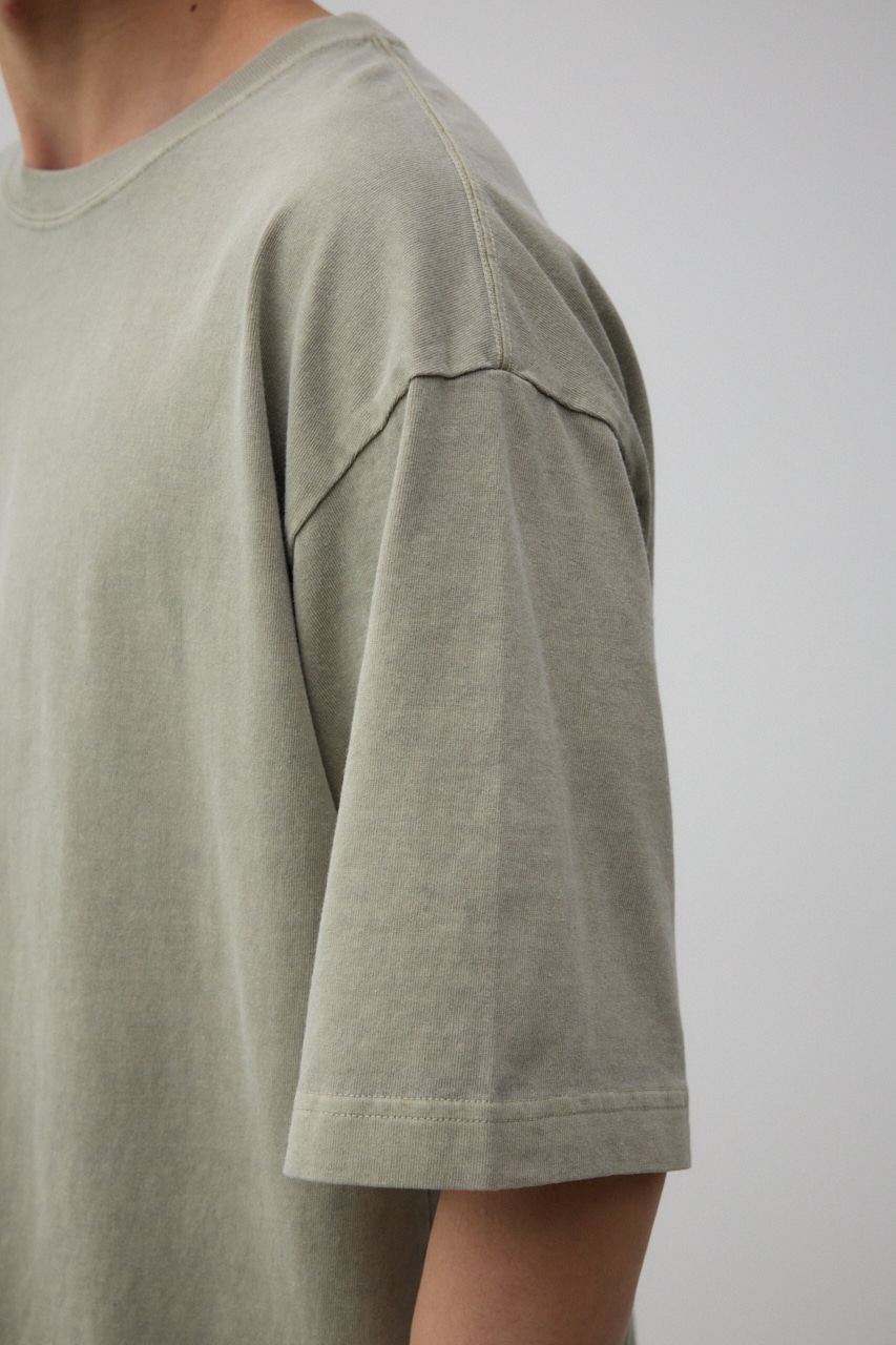 ピグメントサイドスリットTEE L/KHA L