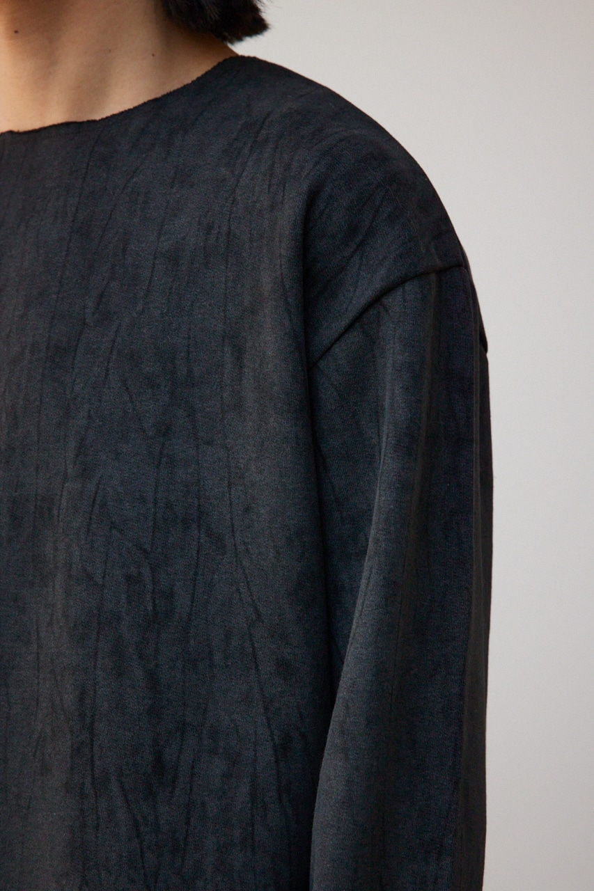 ロゴプレートダンボールトップス BLK FREE