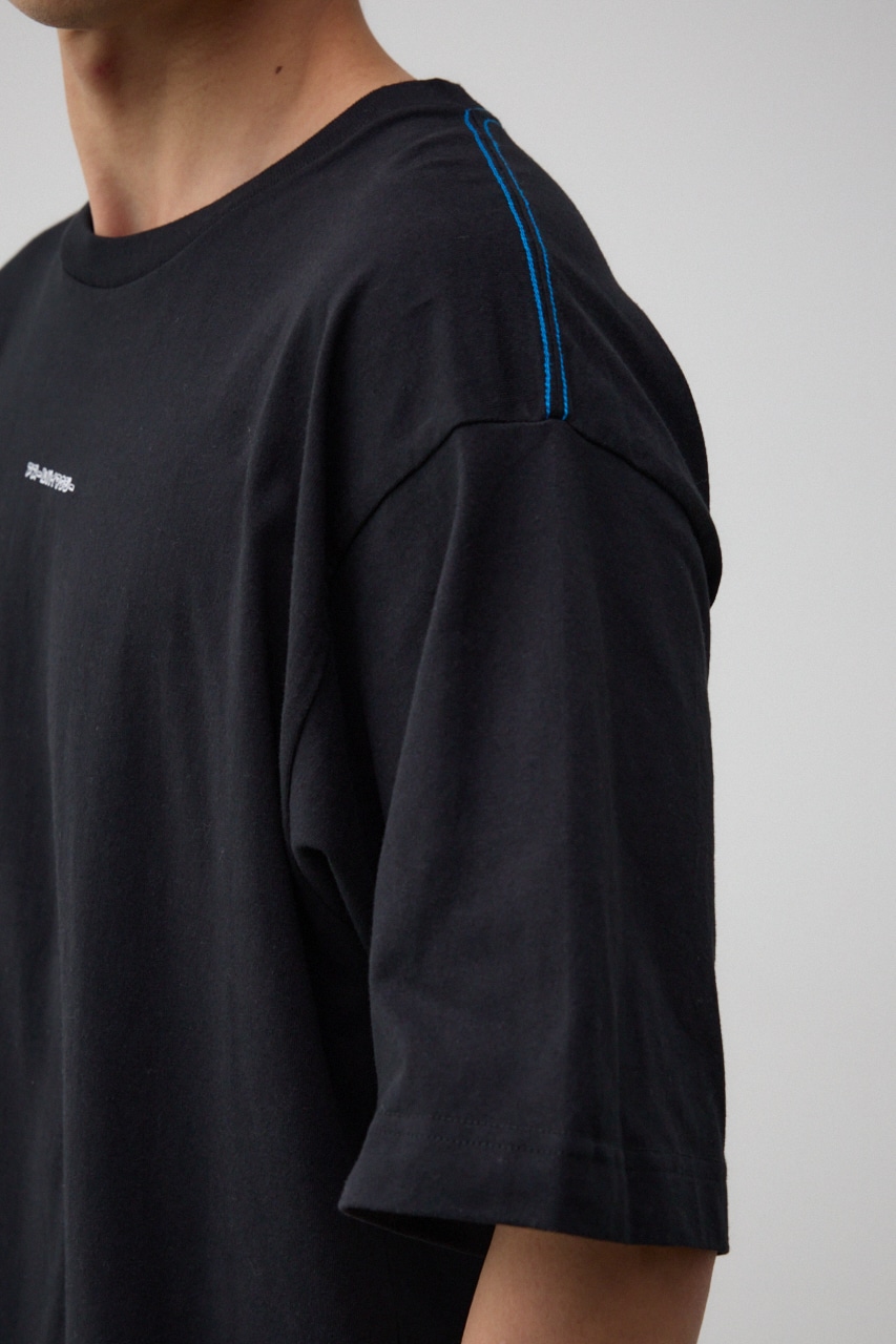 アズールバイマウジーロゴTシャツ BLK L