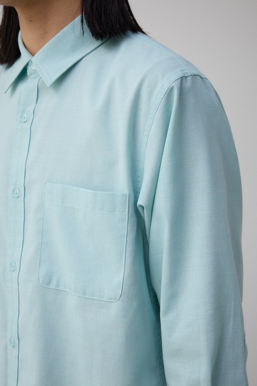 テックリネン7分袖シャツ L/MINT L