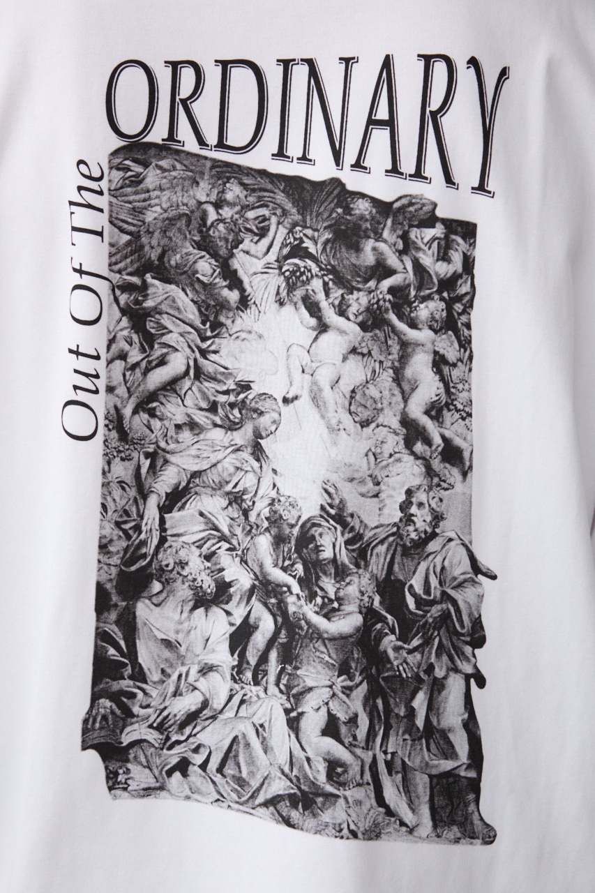 Out of The ORDINARY フォトTEE WHT FREE
