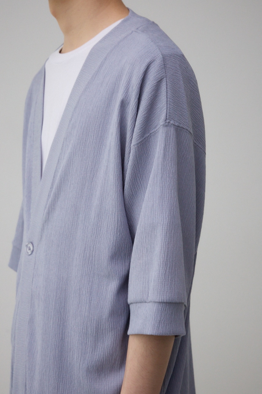 楊柳1ボタンカーディガン L/PUR M