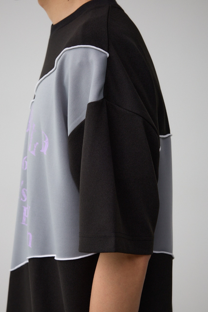 スウィッチンググラフィックT 柄BLK FREE