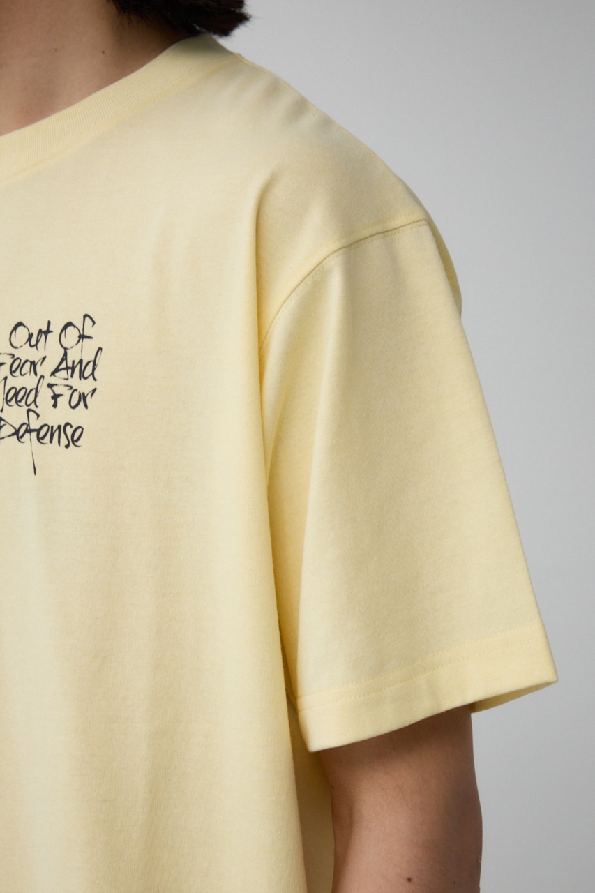 スリーフォトバックTEE L/YEL M