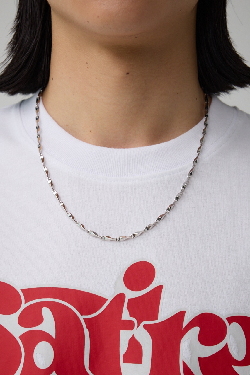 SatireグラフィックTEE WHT FREE