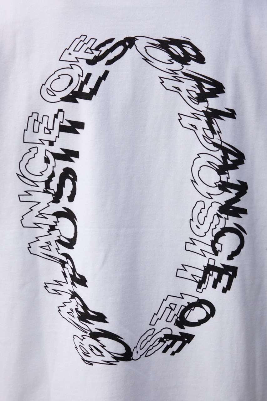 RVCA×AZUL サークルロゴTシャツ WHT FREE