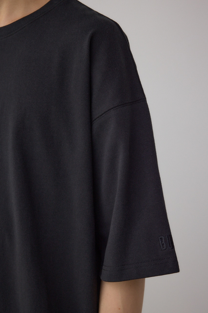 エクストリームコットン刺繍TEE BLK L