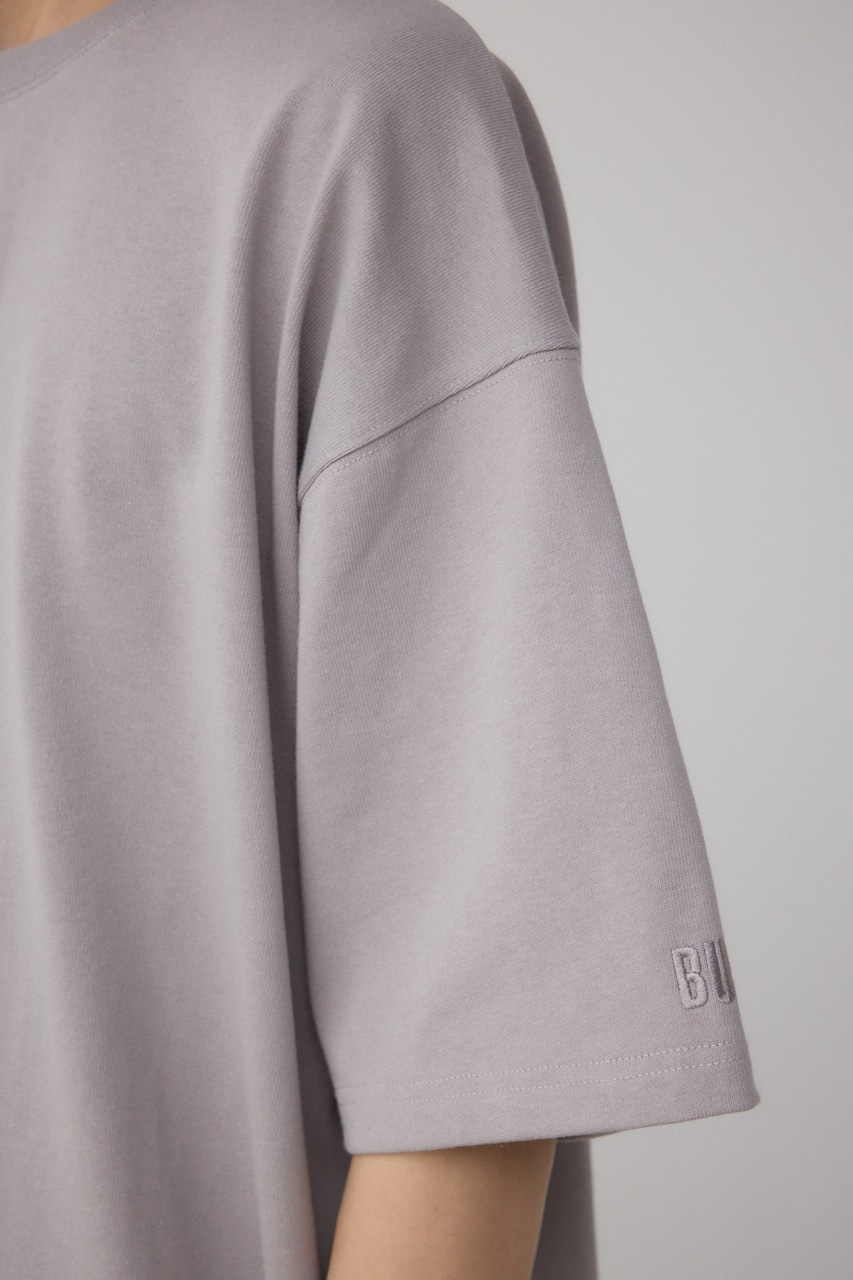 エクストリームコットン刺繍TEE GRY L