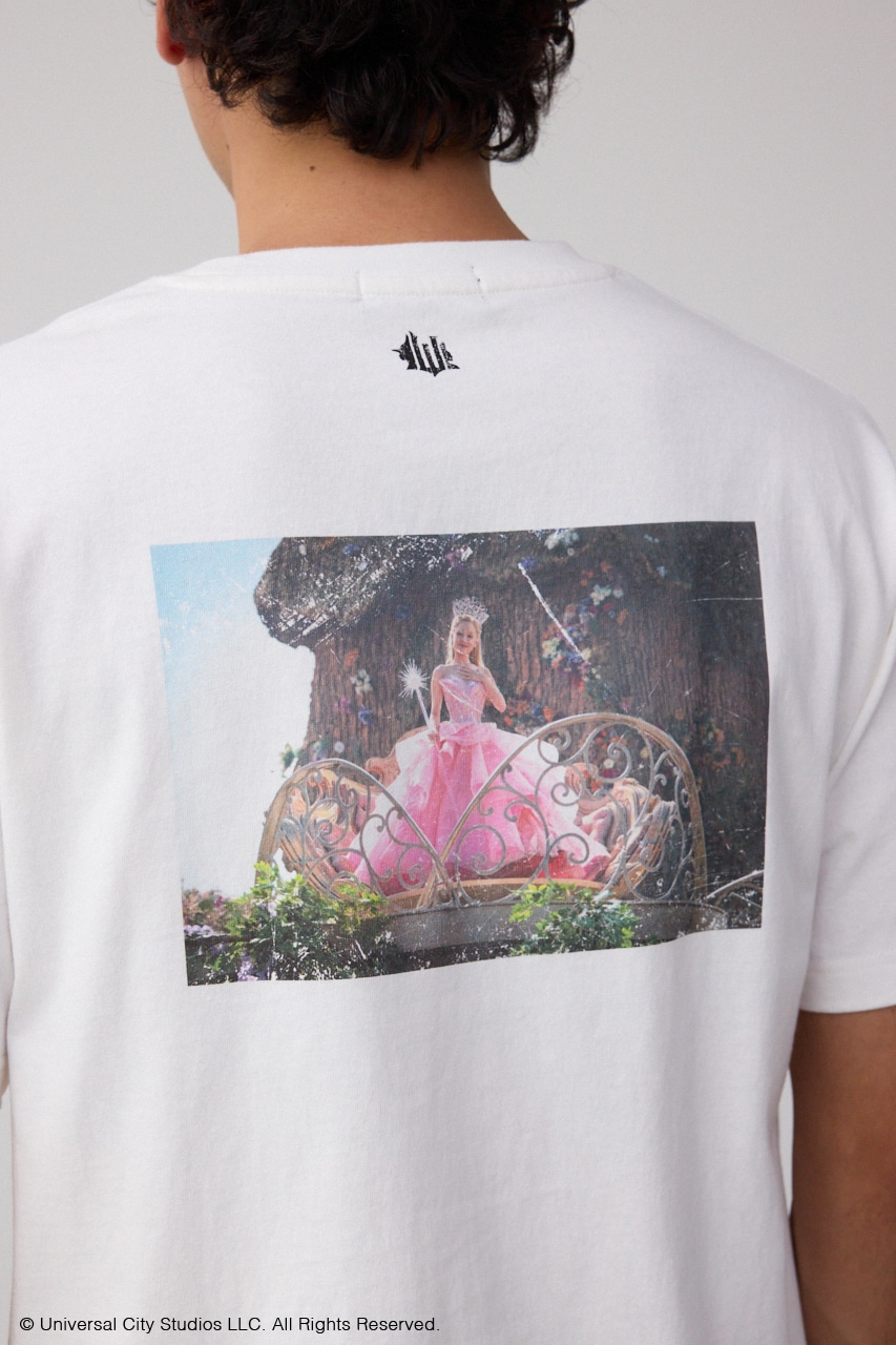 【WICKED×AZUL】半袖フォトTシャツ WHT FREE