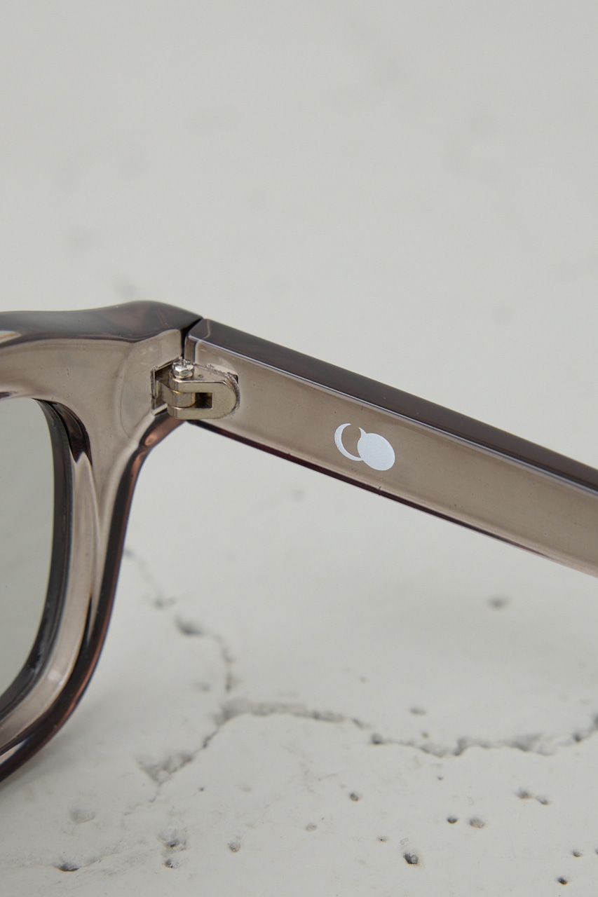 ラウンドサングラス GRY FREE