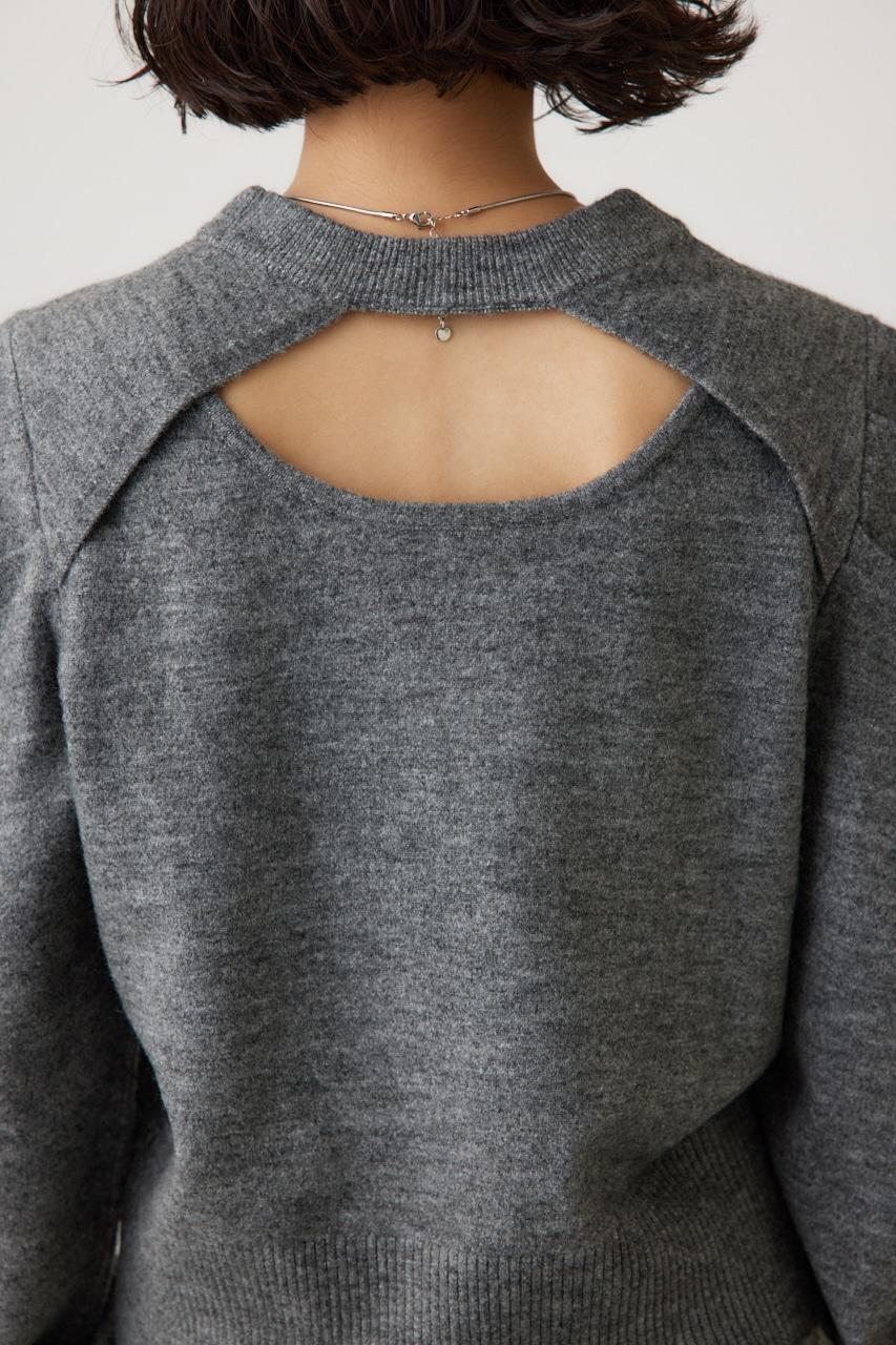 タックスリーブニット GRY FREE