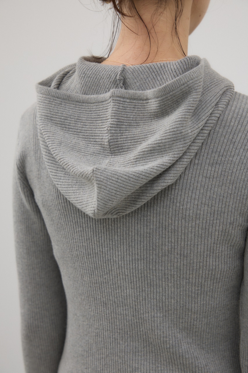 バラクラバニットプルオーバー GRY FREE