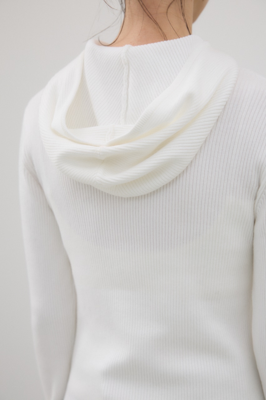 バラクラバニットプルオーバー O/WHT FREE