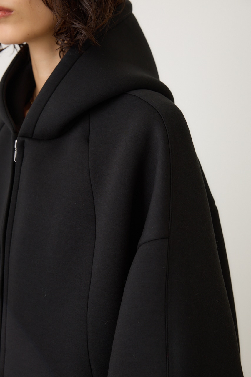 フォルムダンボールパーカー BLK FREE