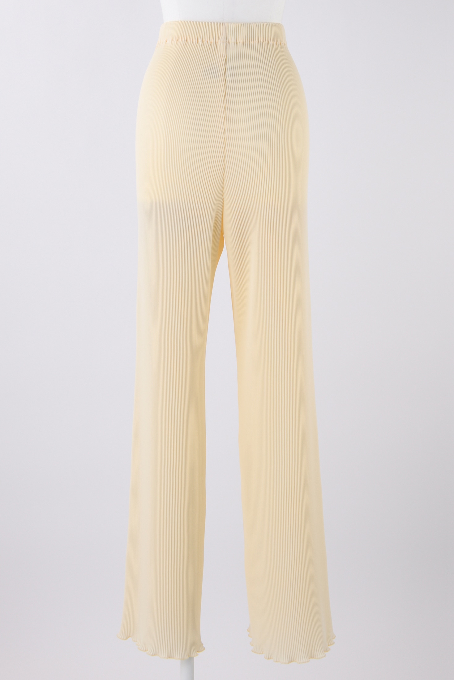 PLEATS FLARE‐HEM PANTS｜36｜BLK｜TROUSERS｜|ENFÖLD OFFICIAL ONLINE 